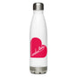 I ❤ London Baby Stainless Steel Water Bottle - RED ♥ LOGO