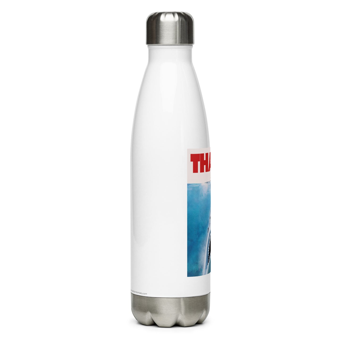 Thames Shark Steel Water Bottle - LND ♥ LOGO