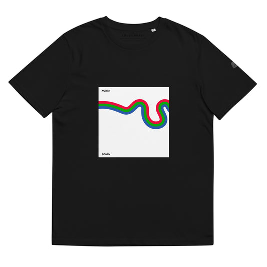 LondonBaby River Thames Graphic RGB t-shirt design - WHITE SQ