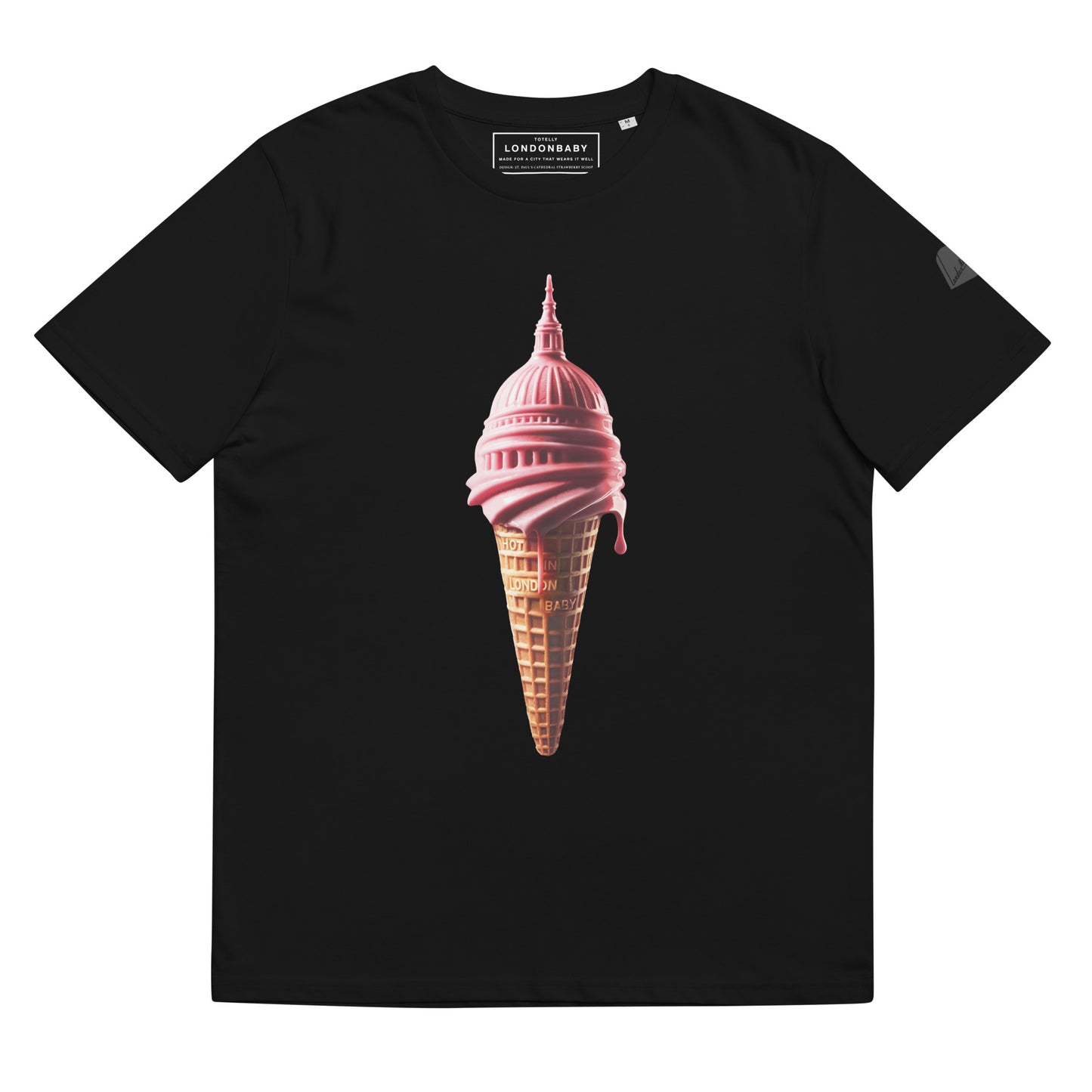 LondonBaby St. Paul's Cathedral Strawberry Scoop Design - T-shirt