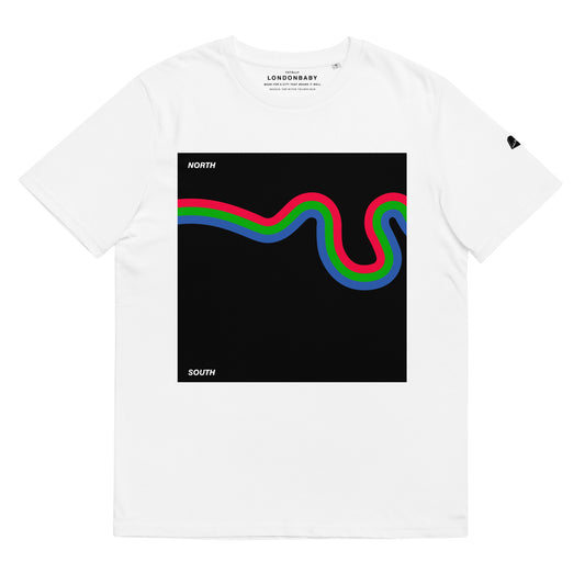 LondonBaby River Thames Graphic RGB t-shirt design