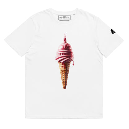LondonBaby St. Paul's Cathedral Strawberry Scoop Design - T-shirt