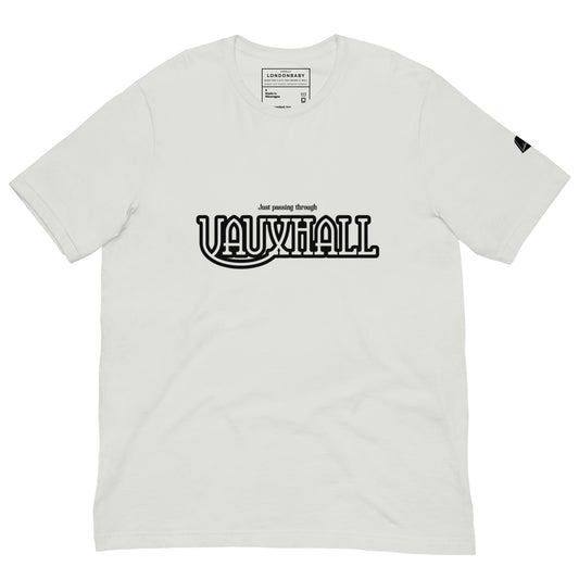 LondonBaby 100% cotton Just Passing Through Vauxhall vintage-style T-shirt - Front