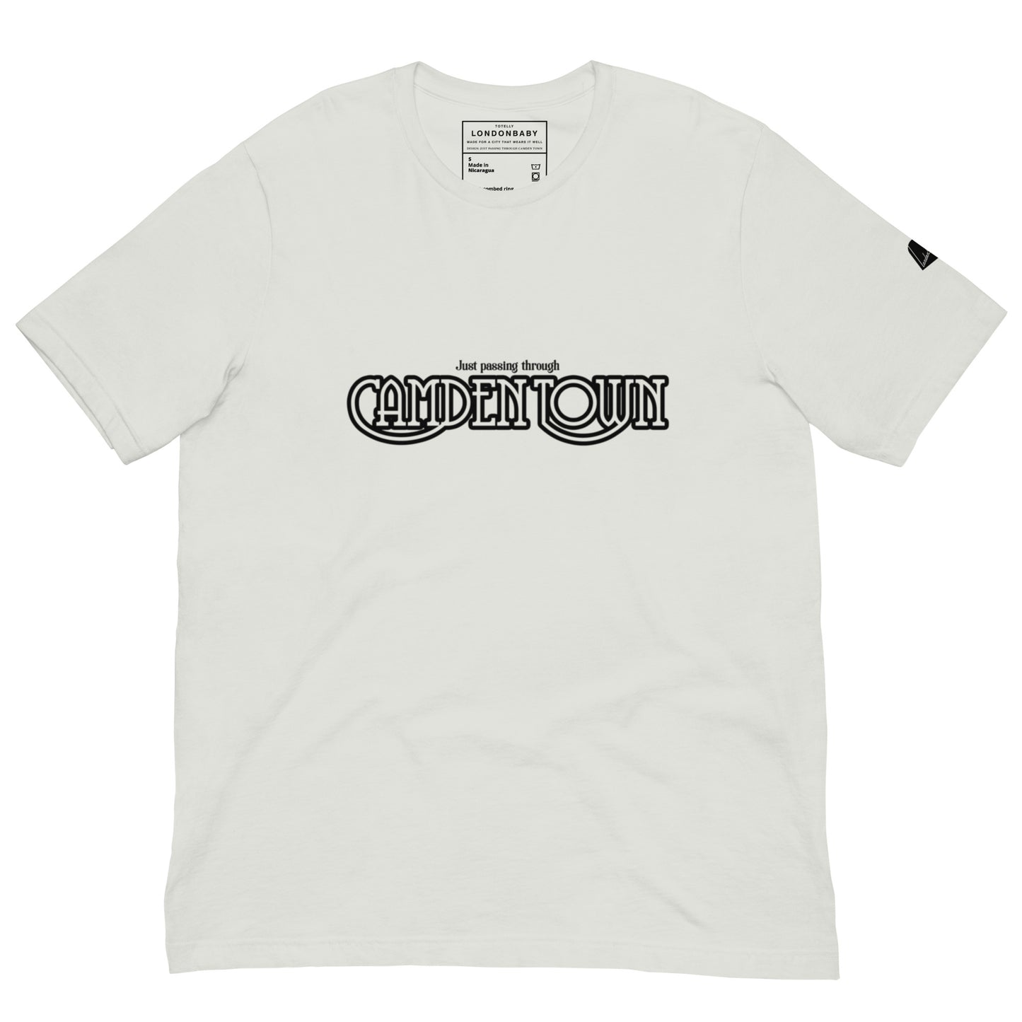 LondonBaby 100% cotton Just Passing Through Camden Town vintage-style T-shirt - Front