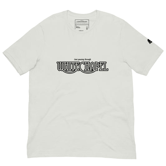 LondonBaby 100% cotton Just Passing Through  Whitechapel  vintage-style T-shirt - Front