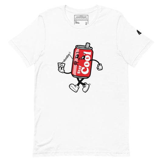 LondonBaby Stay Cool in the City Tin Man Design T-shirt