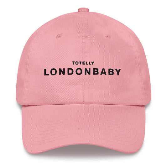 Totelly LondonBaby Mono Pink Baseball Cap