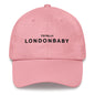 Totelly LondonBaby Mono Pink Baseball Cap