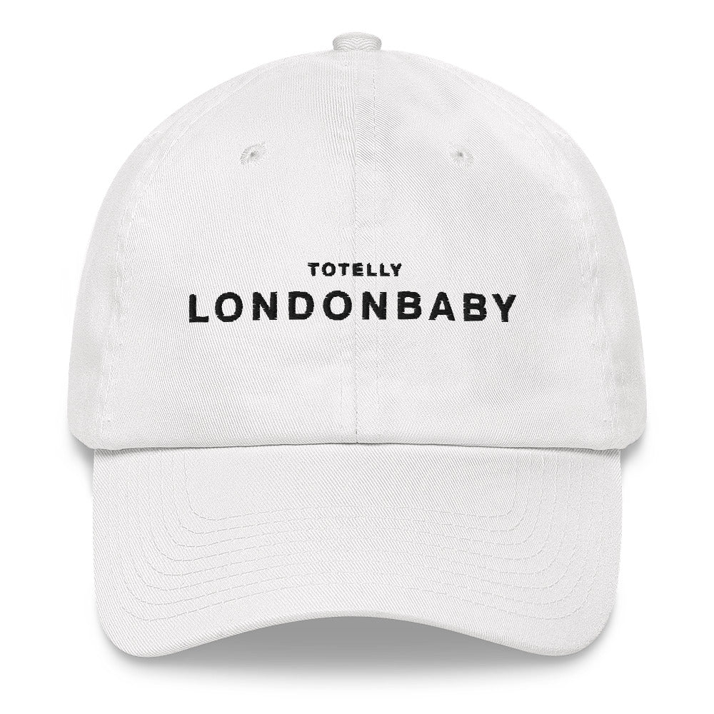 Totelly LondonBaby Mono white Baseball Cap