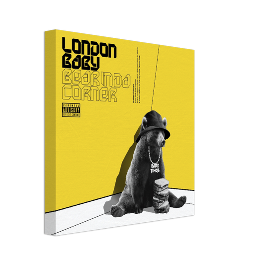 30 x 30cm,  12 x 12" Dizzy Rascal's Boy in Da Corner LondonBaby remixed album cover Canvas Print
