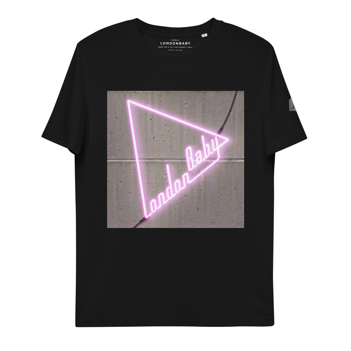 LondonBaby Neon Light Logo T-shirt design
