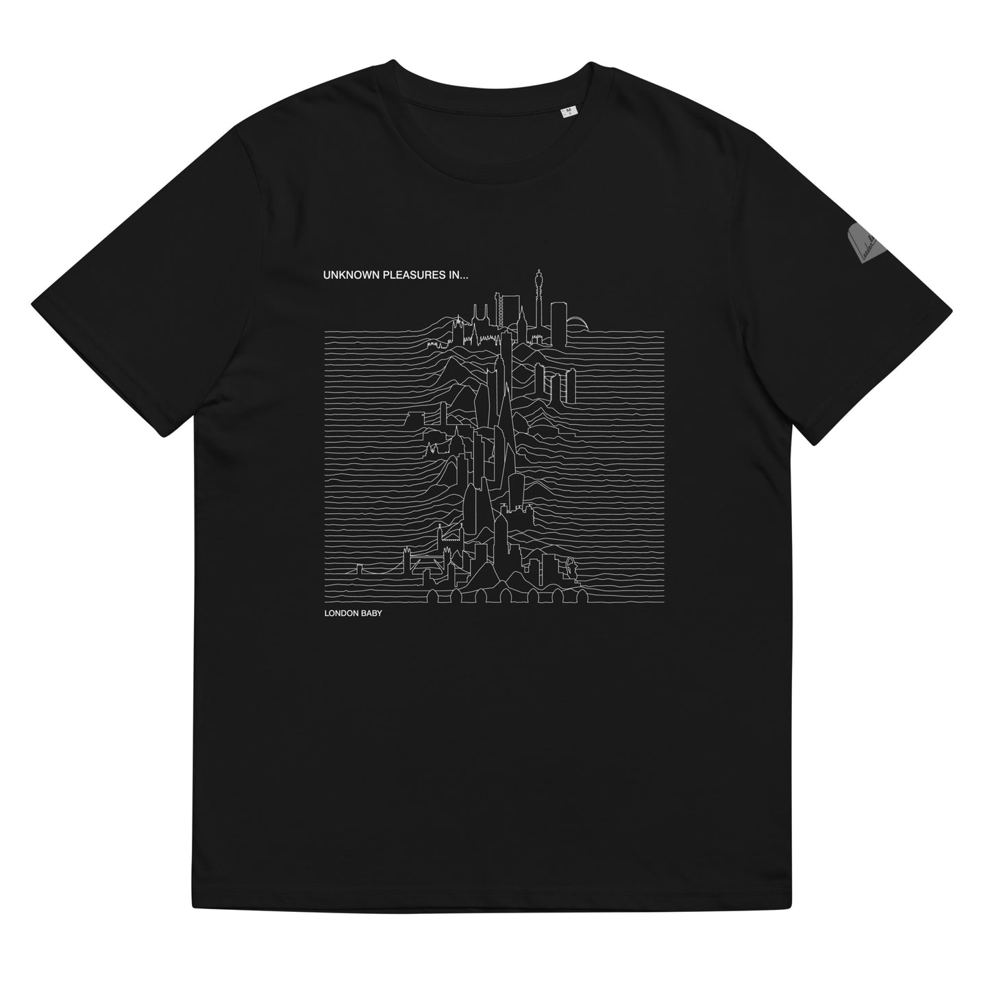 London Remix Album Art - Unknown Pleasures T-shirt design