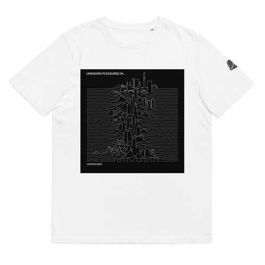 London Remix Album Art - Unknown Pleasures T-shirt design
